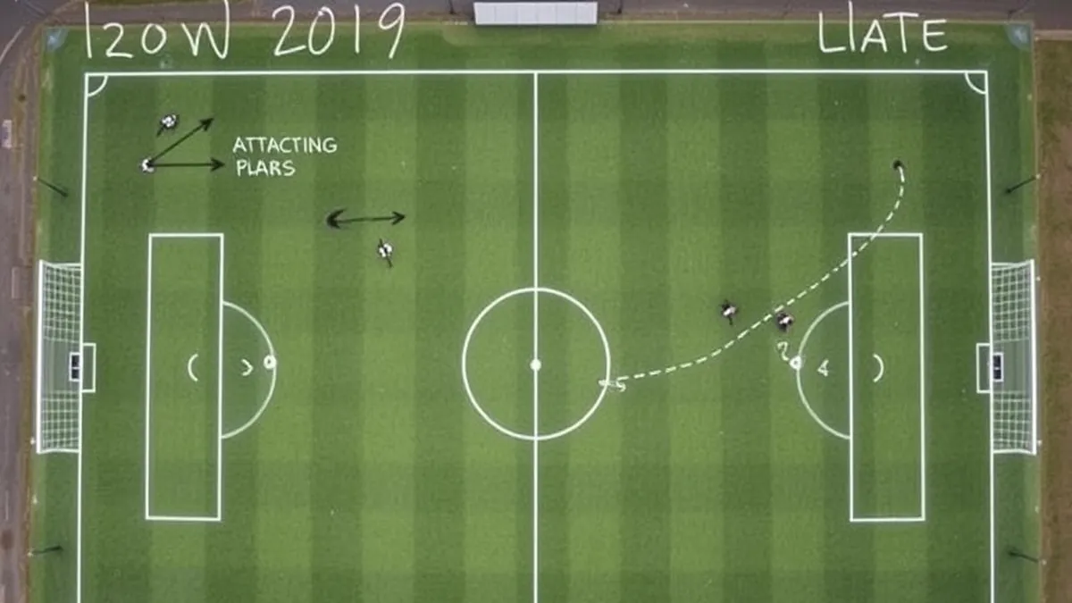 Tactical analysis: Llanelli AFC's attacking play